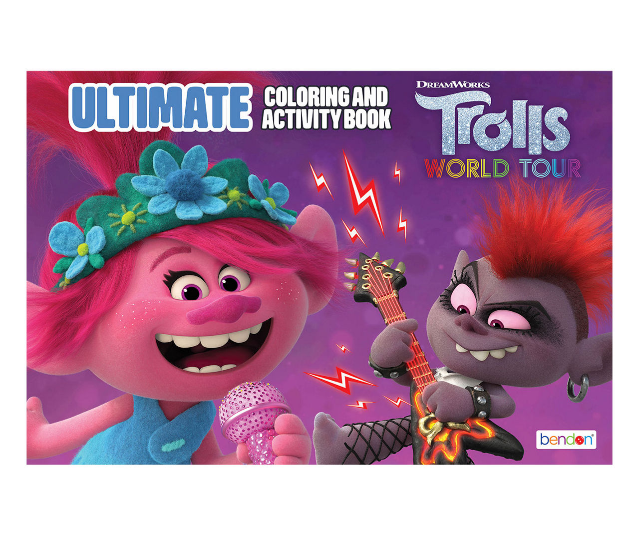 Universal Trolls World Tour Ultimate Coloring & Activity Book | Big Lots