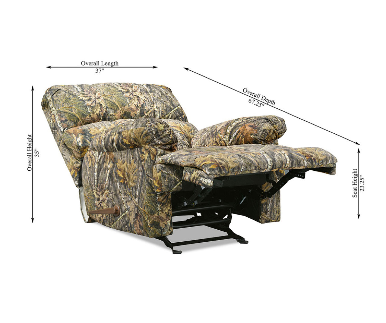 Camo recliner big lots discount