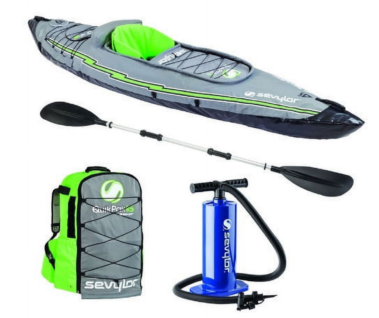 Sevylor quikpak store inflatable kayak