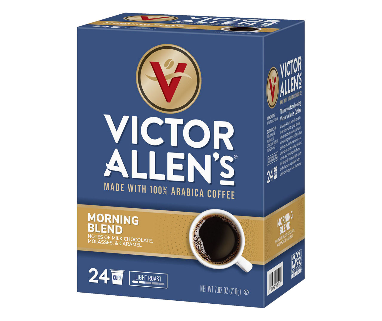 Victor Allen Morning Blend Light Roast 24-Pack Brew Cups | Big Lots