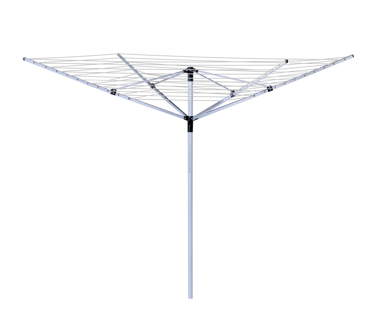 HoneyCanDo Silver 165' Umbrella Outdoor Drying Rack Big Lots