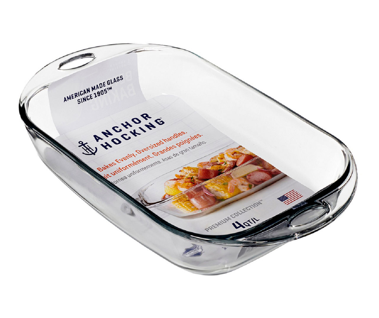 Anchor Hocking 4 Qt Glass Baking Dish Big Lots