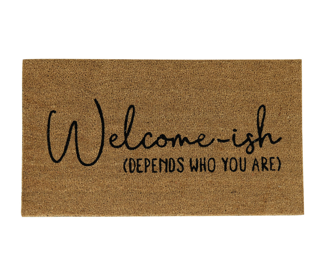 Home Expressions Brown & Black Coir Doormat Big Lots