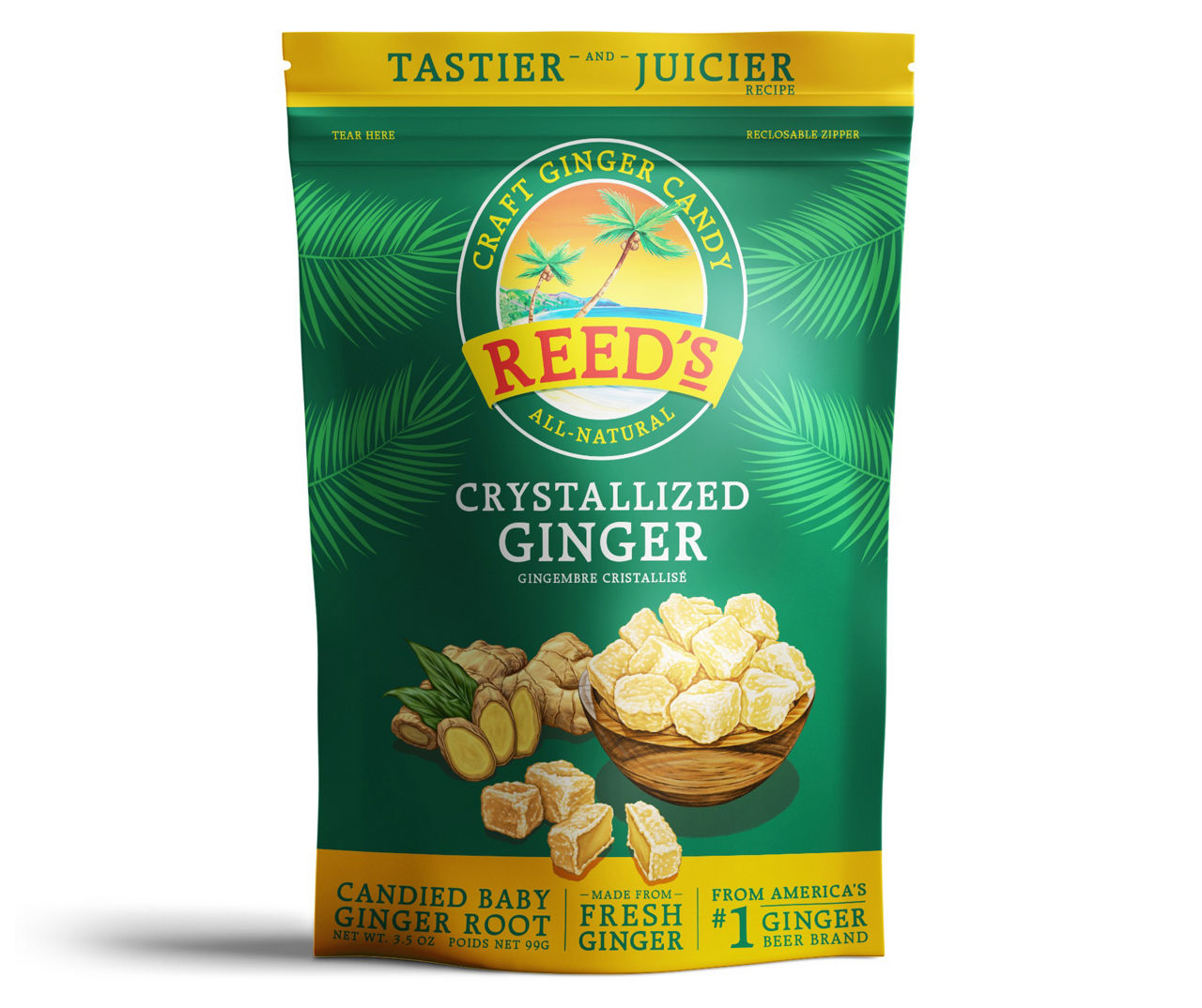 Reeds Crystallized Ginger Candies, 3.5 Oz. Big Lots