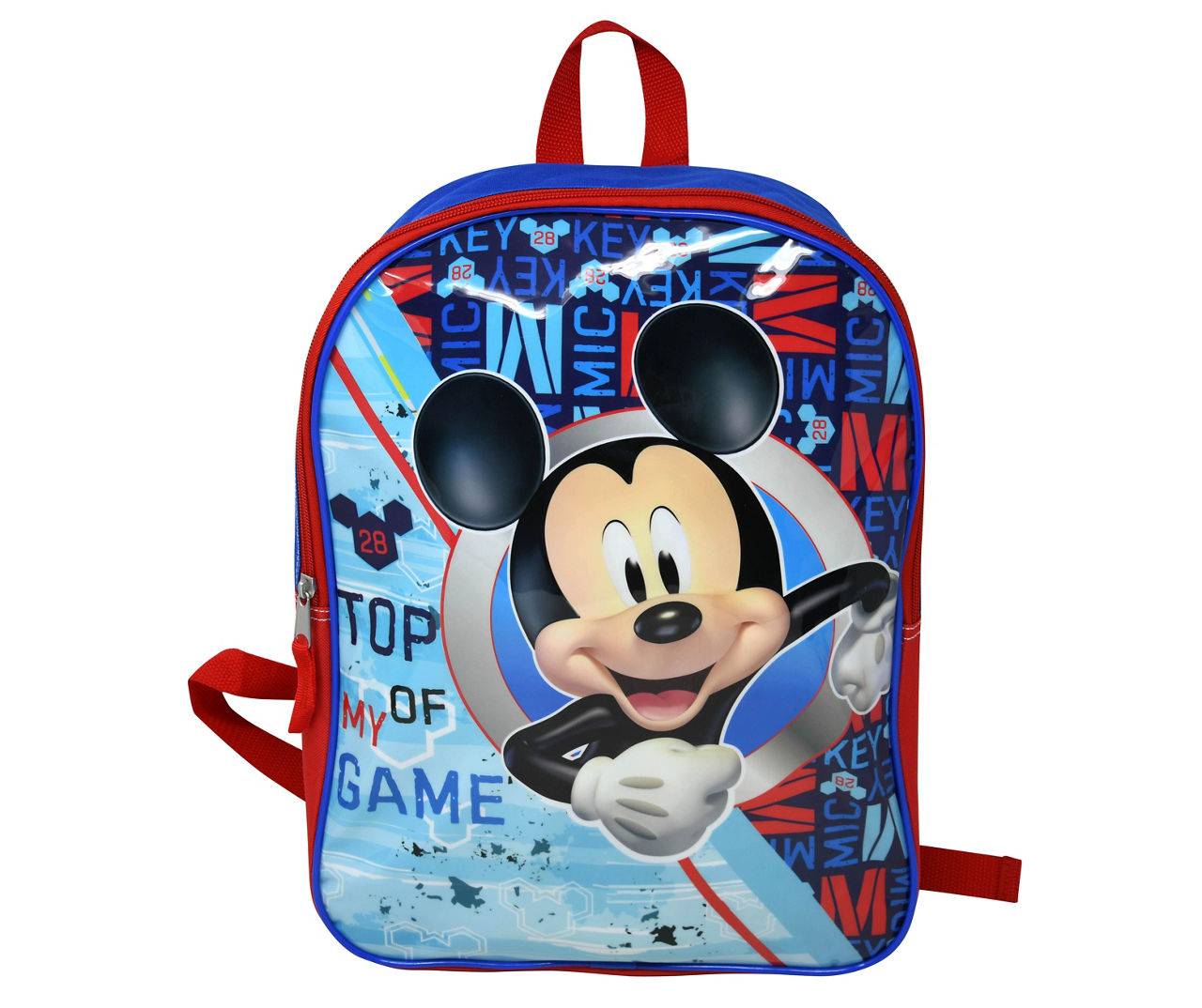 Top of My Game Blue Mickey Mouse Kids Backpack