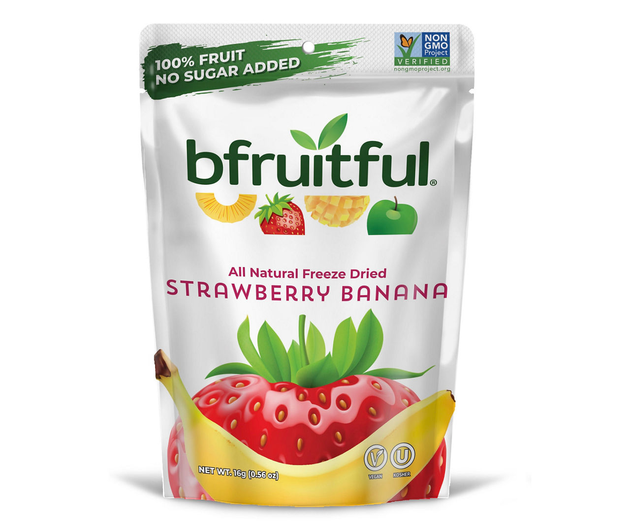 Bfruitful Freeze Dried Strawberries & Bananas, 0.56 Oz. | Big Lots