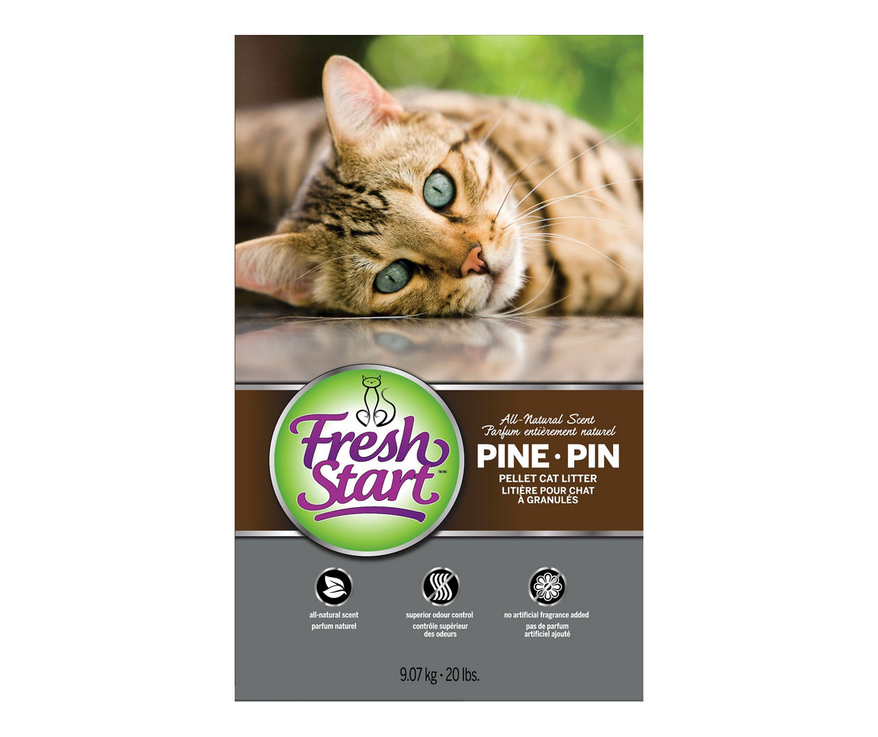 Fresh Start Pine Pellet Cat Litter 20 lbs. Big Lots