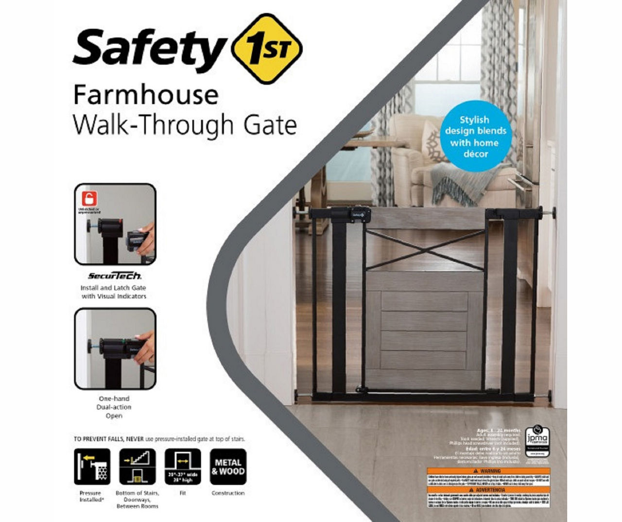 Farmhouse Walk Through Gate