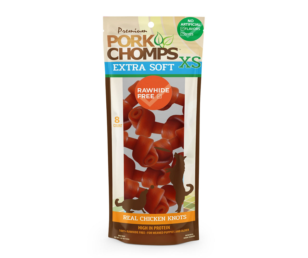 Pork chomps extra soft sales