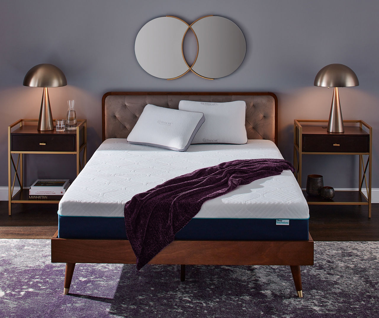 12" Sleep Innovations Full Medium Hybrid Mattress-In-A-Box