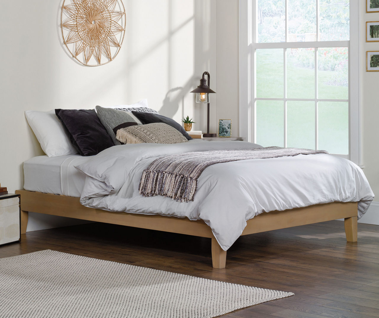 Lintel oak headboard hotsell