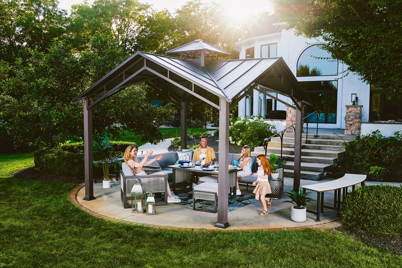 Big lots deals patio furniture gazebo