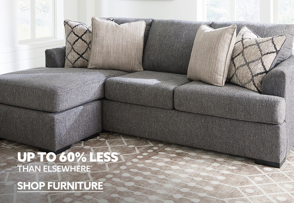 Shop Furniture Up to 60% Less Than Elsewhere.