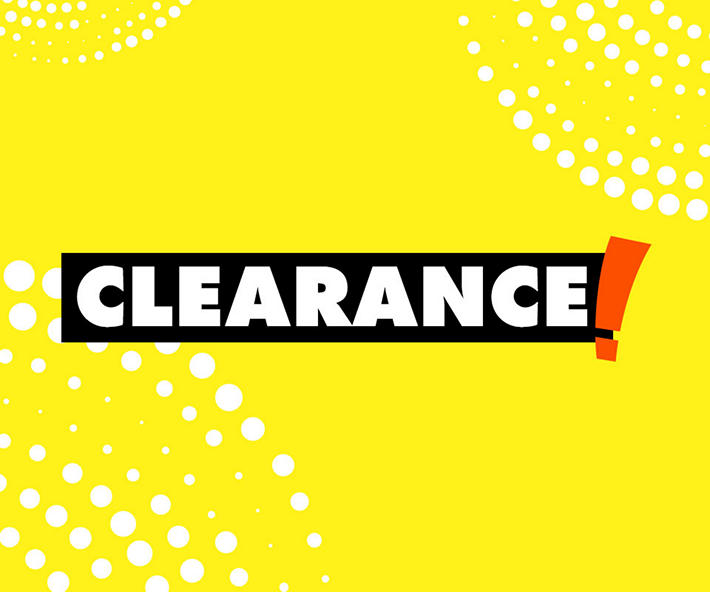 Shop Clearance!