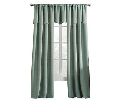 Living Colors Silk Road Spa Curtain Panels and Valance