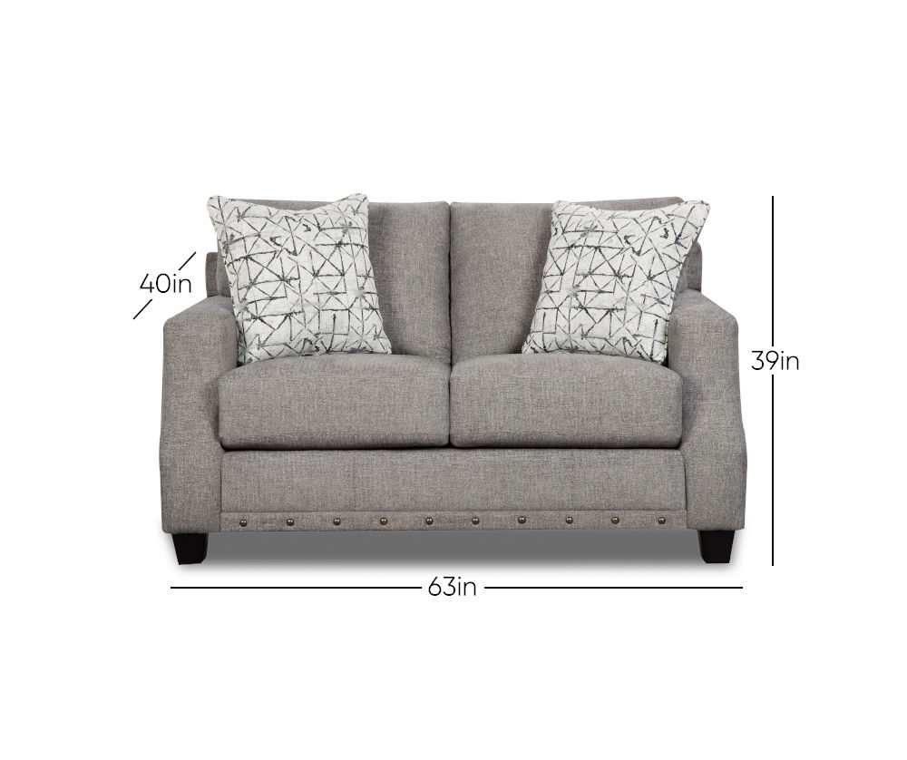 Broyhill alexandria 2025 gray recliner