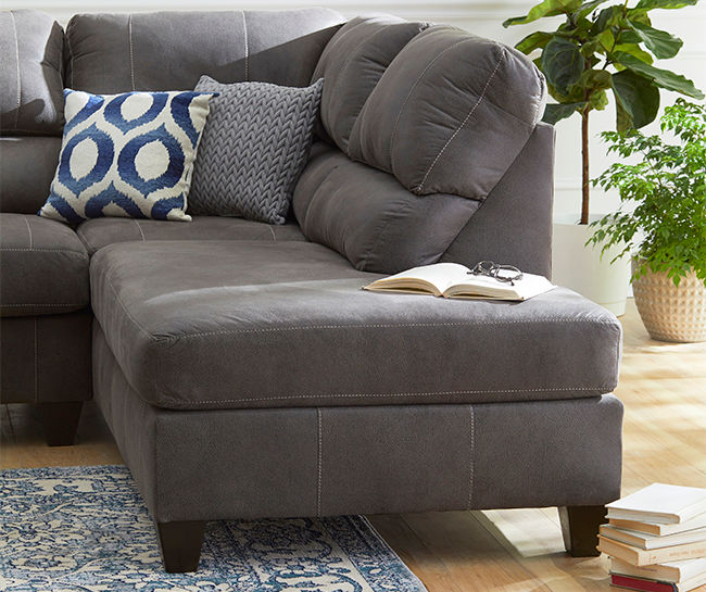 Big lots deals grey sectional