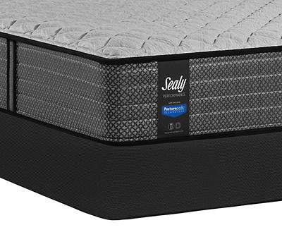 Sealy Firm California King Mattress & Low Profile Box Spring Set, Tight Top Diego
