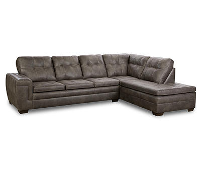 Lane Home Solutions Excursion Gray Living Room Sectional
