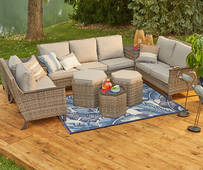 Big lots discount broyhill outdoor sectional