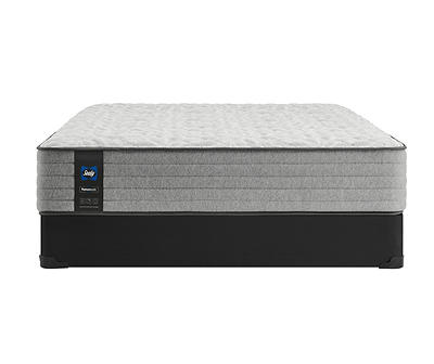 Sealy Firm Twin Mattress & Low Profile Box Spring Set, Tight Top Durham