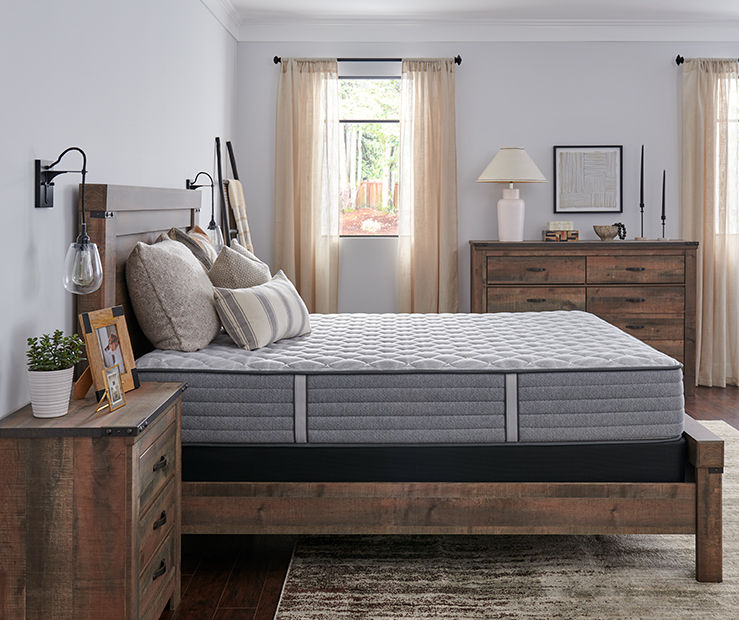 Sealy Firm Full Mattress & Box Spring Set, Tight Top Durham