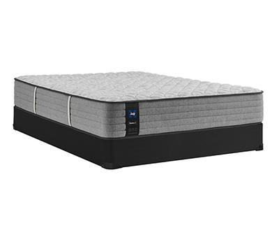Sealy Firm Full Mattress & Low Profile Box Spring Set, Tight Top Durham
