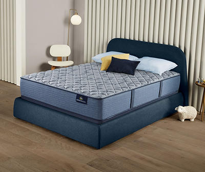 Serta Firm Twin XL Mattress & Low-Profile Box Spring Set, iCollection Perfect Sleeper Manor