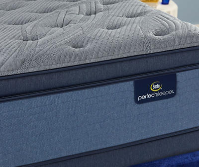 Broyhill by Serta Firm Twin XL Mattress & Low Profile Box Spring Set, iCollection Perfect Sleeper Springdale Pillow Top