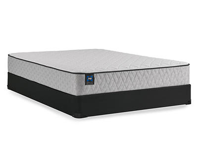 Sealy Firm Full Mattress & Low Profile Box Spring Set, Tight Top Bakersfield
