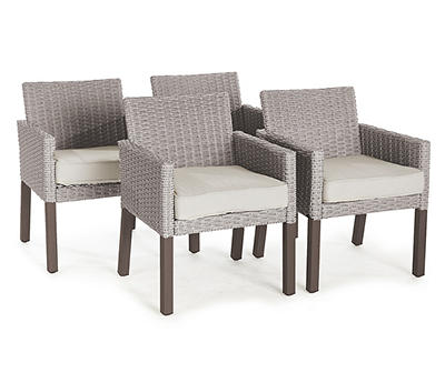 Broyhill Asheville 5-Piece Wicker Cushioned Patio Dining Set