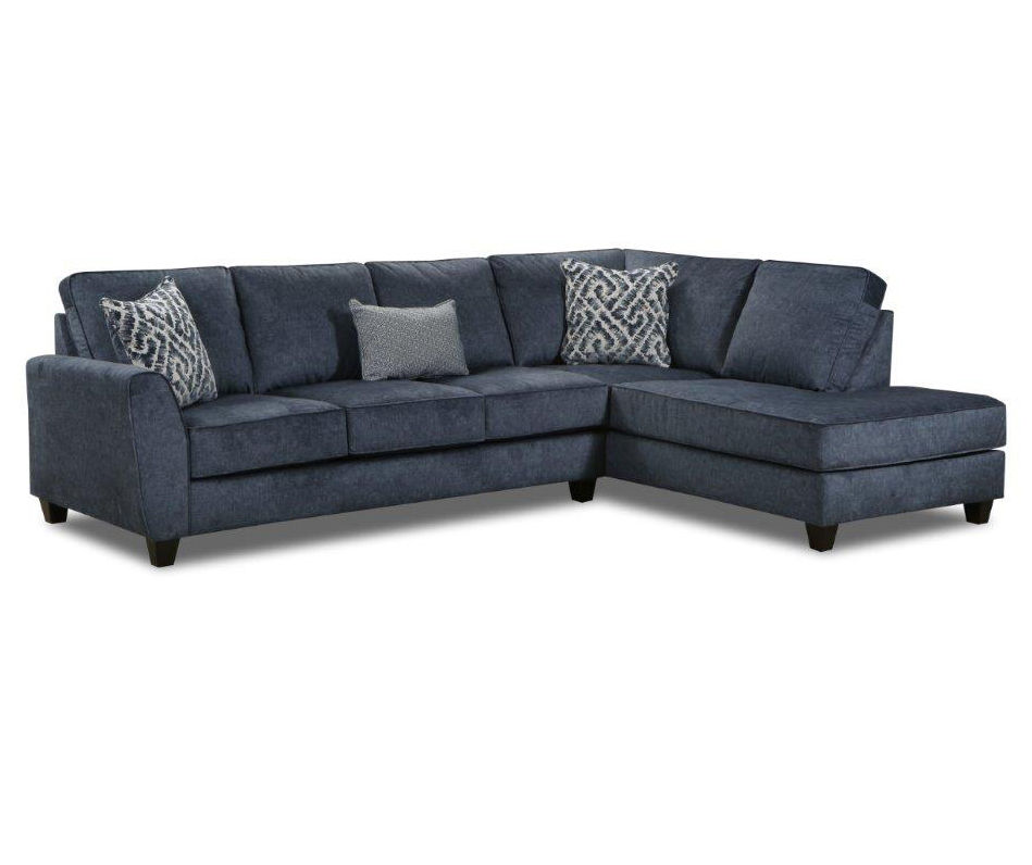 Broyhill Dancaster Navy Sectional | Big Lots