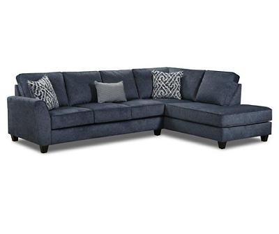 Broyhill Dancaster Navy Sectional