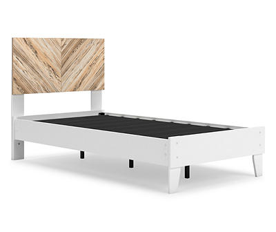 Signature Design By Ashley Piperton White Twin Panel Platform Bed