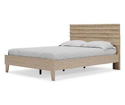 Signature Design By Ashley Oliah Queen Panel Platform Bed