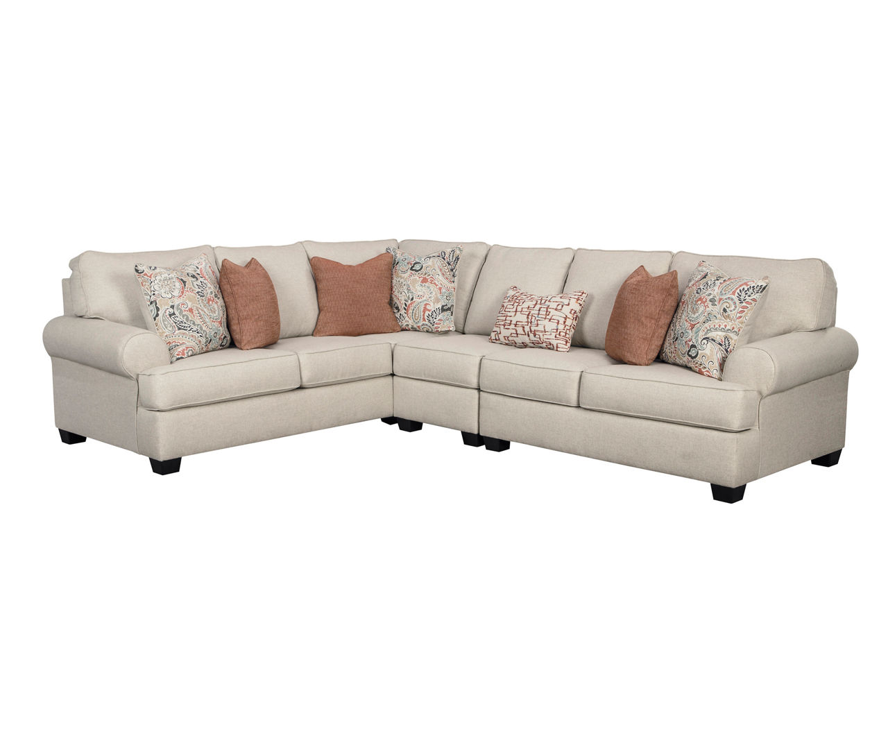 Signature Design By Ashley Amici 3Piece LeftArmFacing Sectional