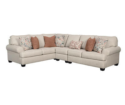 Signature Design By Ashley Amici 3-Piece Left-Arm-Facing Sectional