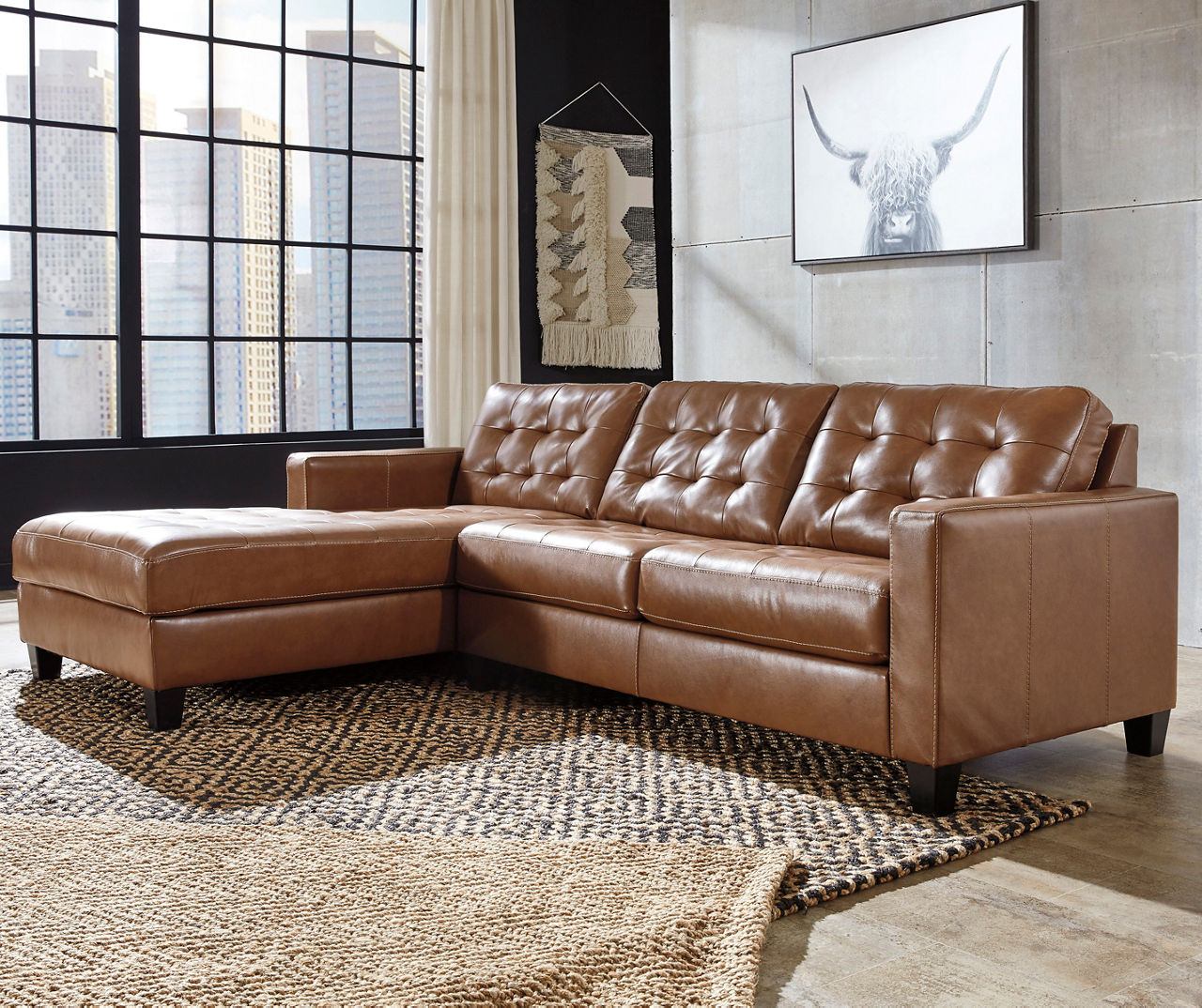 Big lots deals leather sectional