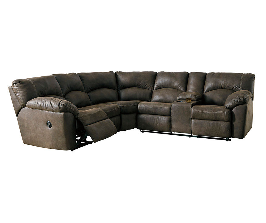 Big lots on sale brown sectional