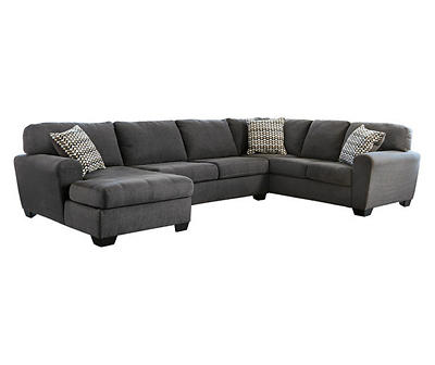 Signature Design By Ashley Ambee 3-Piece Sectional with Left-Facing Chaise