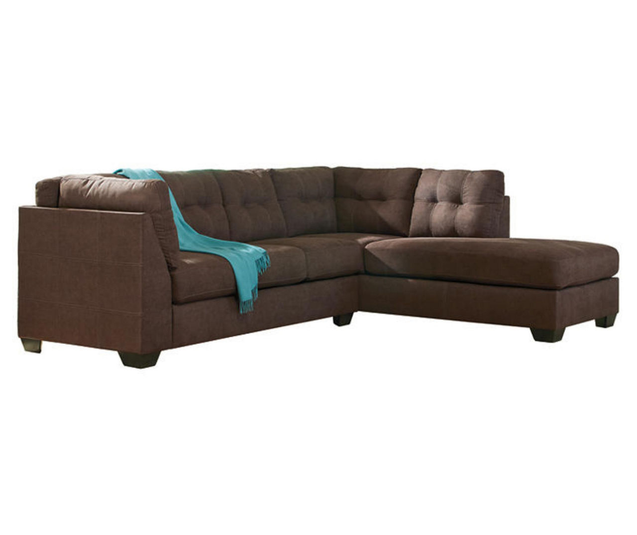 Big lots online brown sectional