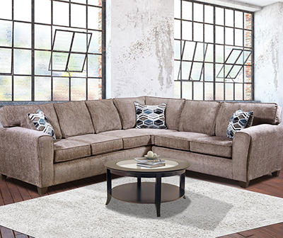 Peak Living Mickey Pewter Sectional