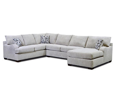 Peak Living Roam Driftwood Sectional with Right-Facing Chaise