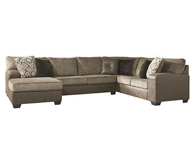 Signature Design By Ashley Abalone Faux Leather Sectional