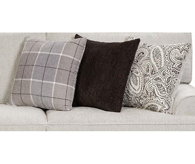 Griffin Menswear Gray Sectional