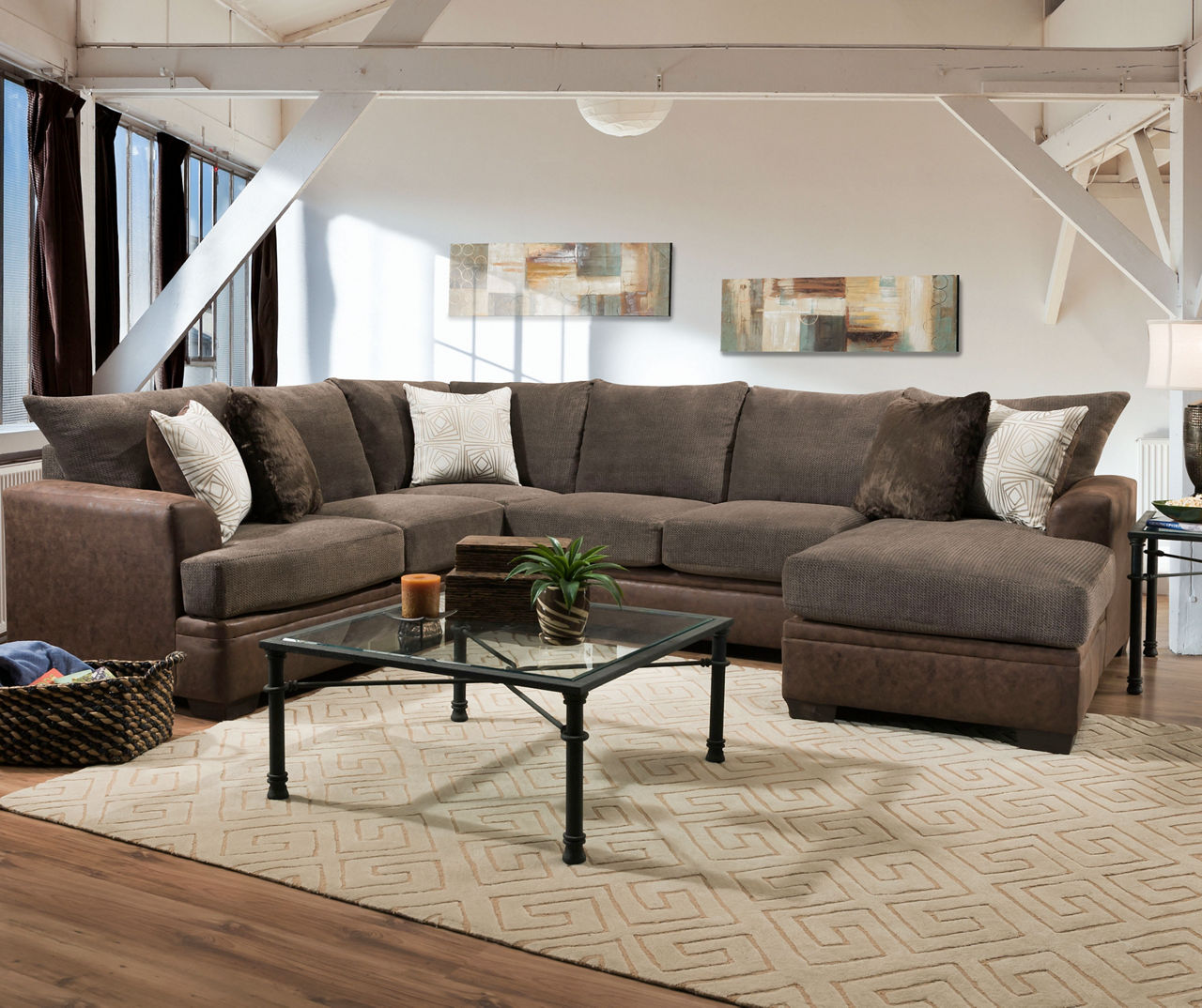 Big lots store java sectional