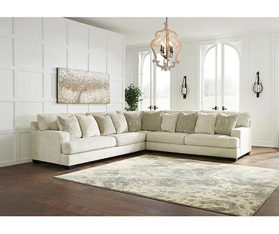 Signature Design By Ashley Kildare Parchment Sectional