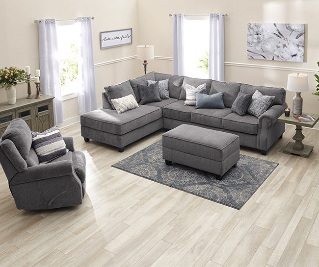 Broyhill Tripoli Slate Sectional