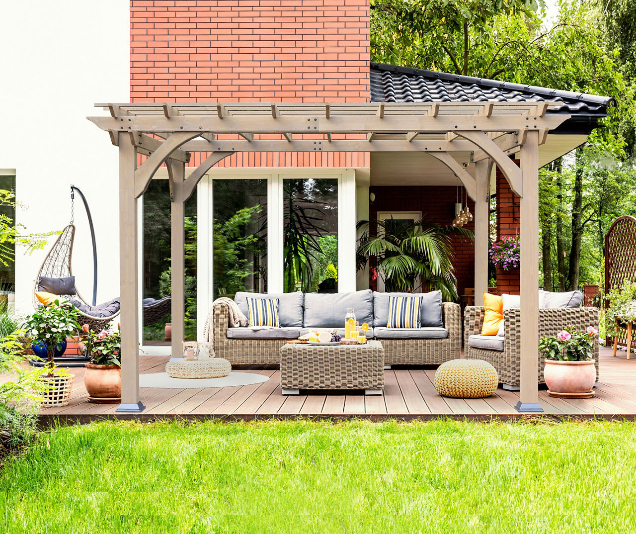 Pergola big outlet lots