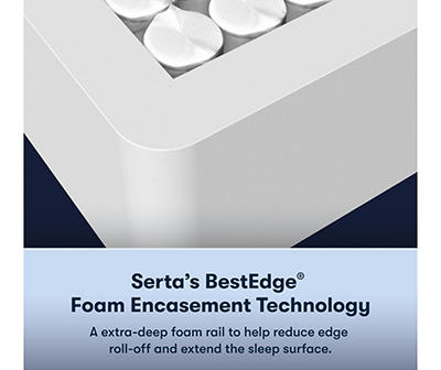 Serta Perfect Sleeper Pacific Peace Hybrid 12" Full Firm Mattress & Low Profile Box Spring Set